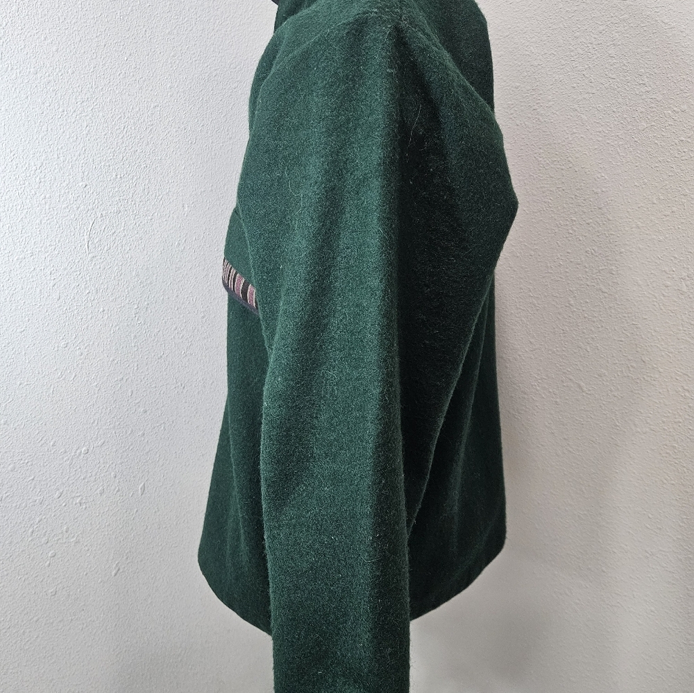 Wool Pullover Jacket Made In Nepal - image 4